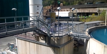 Impianto di rimozione del Cromo esavalente realizzato presso l'ex stabilimento Stoppani a Cogoleto (GE)